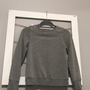 Girls grey sweater